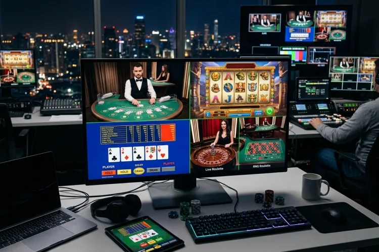 The Most Common Types of Online Casino Games and How They Work