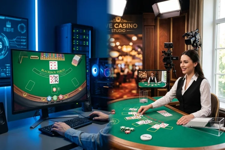 The Most Popular Table Games in Online Casinos: RNG vs. Live