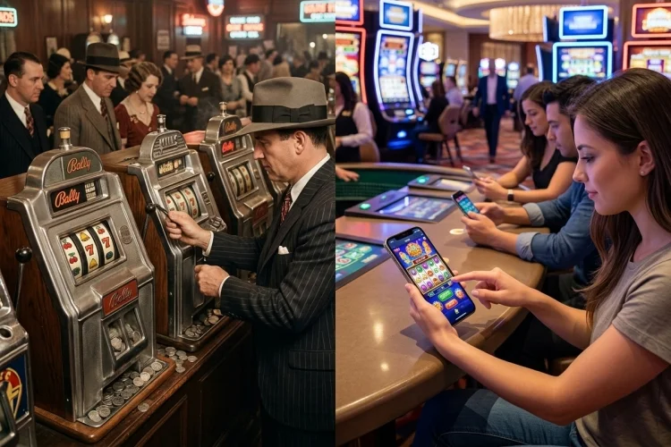 How Casino Games Have Evolved From Mechanical Reels to Mobile Play